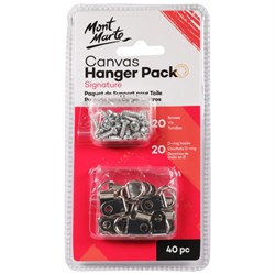 Canvas Hanger Pack 40pc